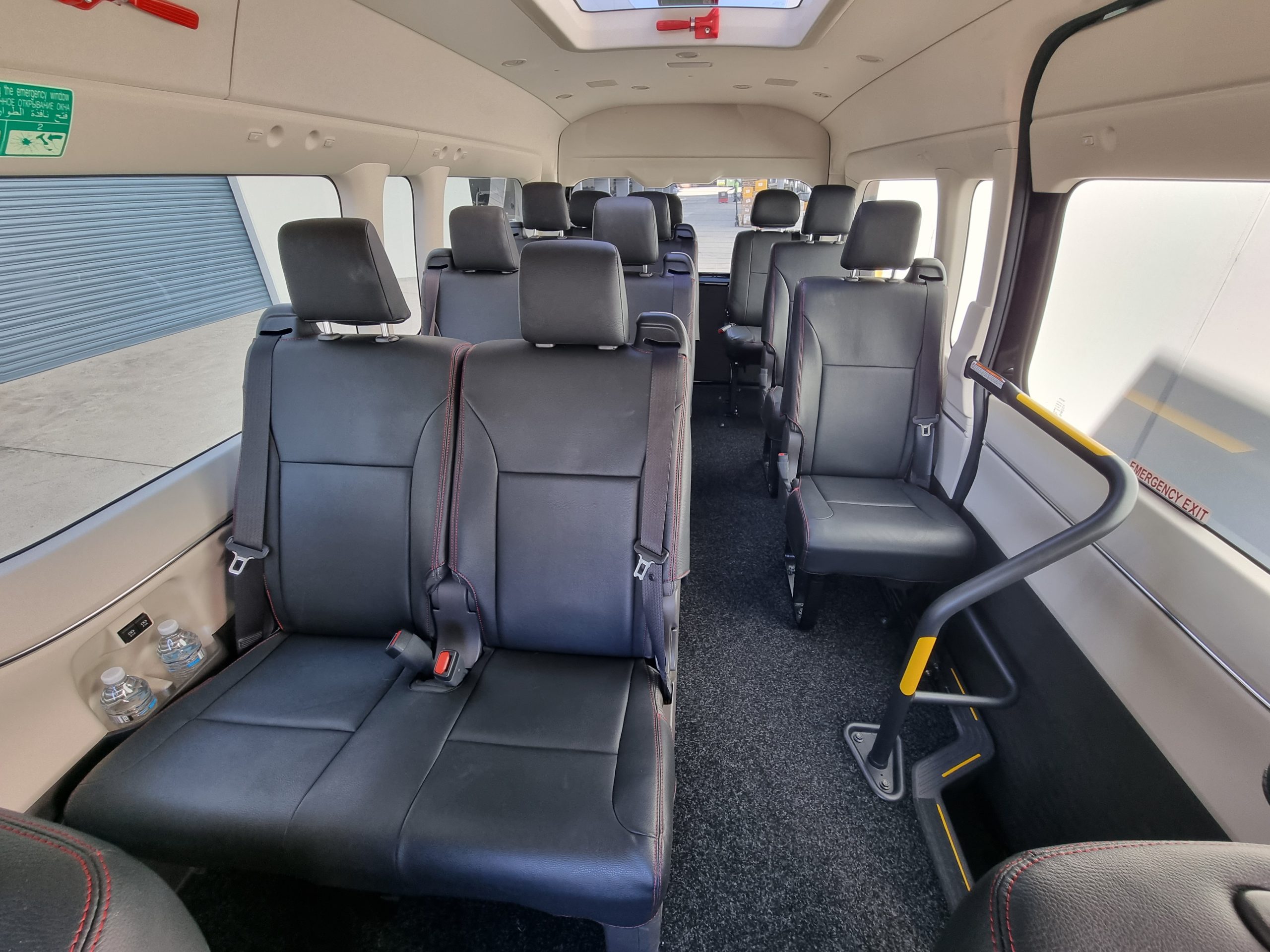 Hiace Minibus 12 Seater Interior